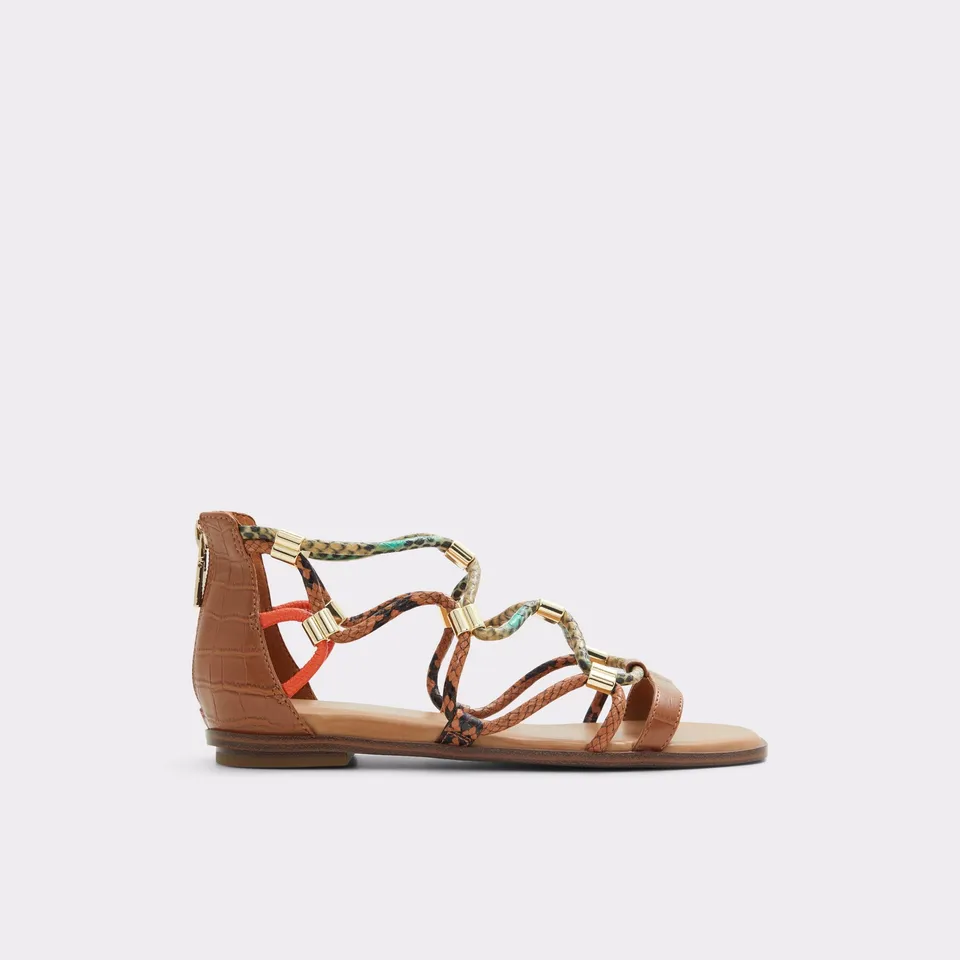 ALDO Occeran sandales plates cage marron