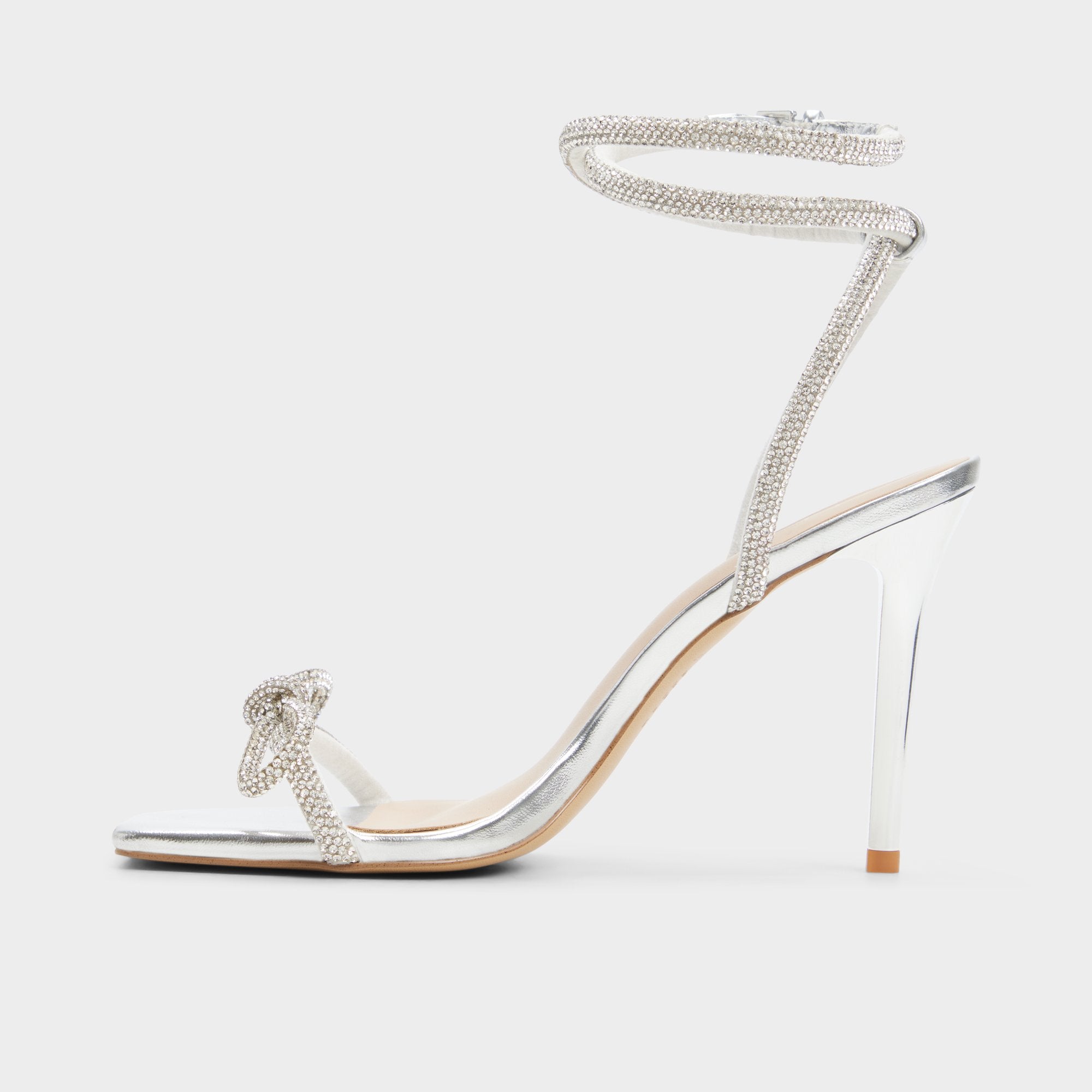 ALDO Barrona sandales à talon strass nœud