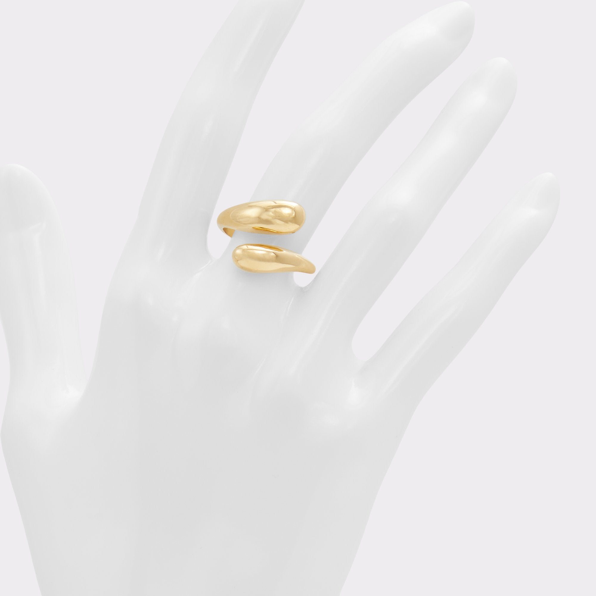 ALDO Nocton bague fantaisie métal doré