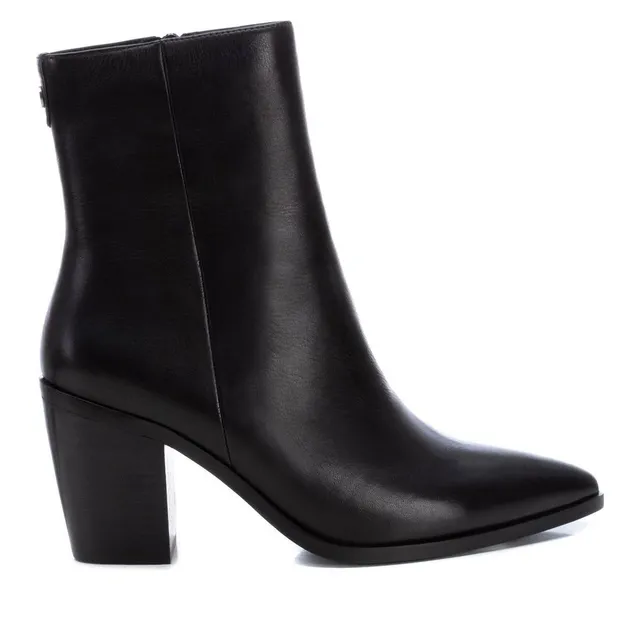 Carmela 16033601 bottine femme noire cuir talon 8 cm