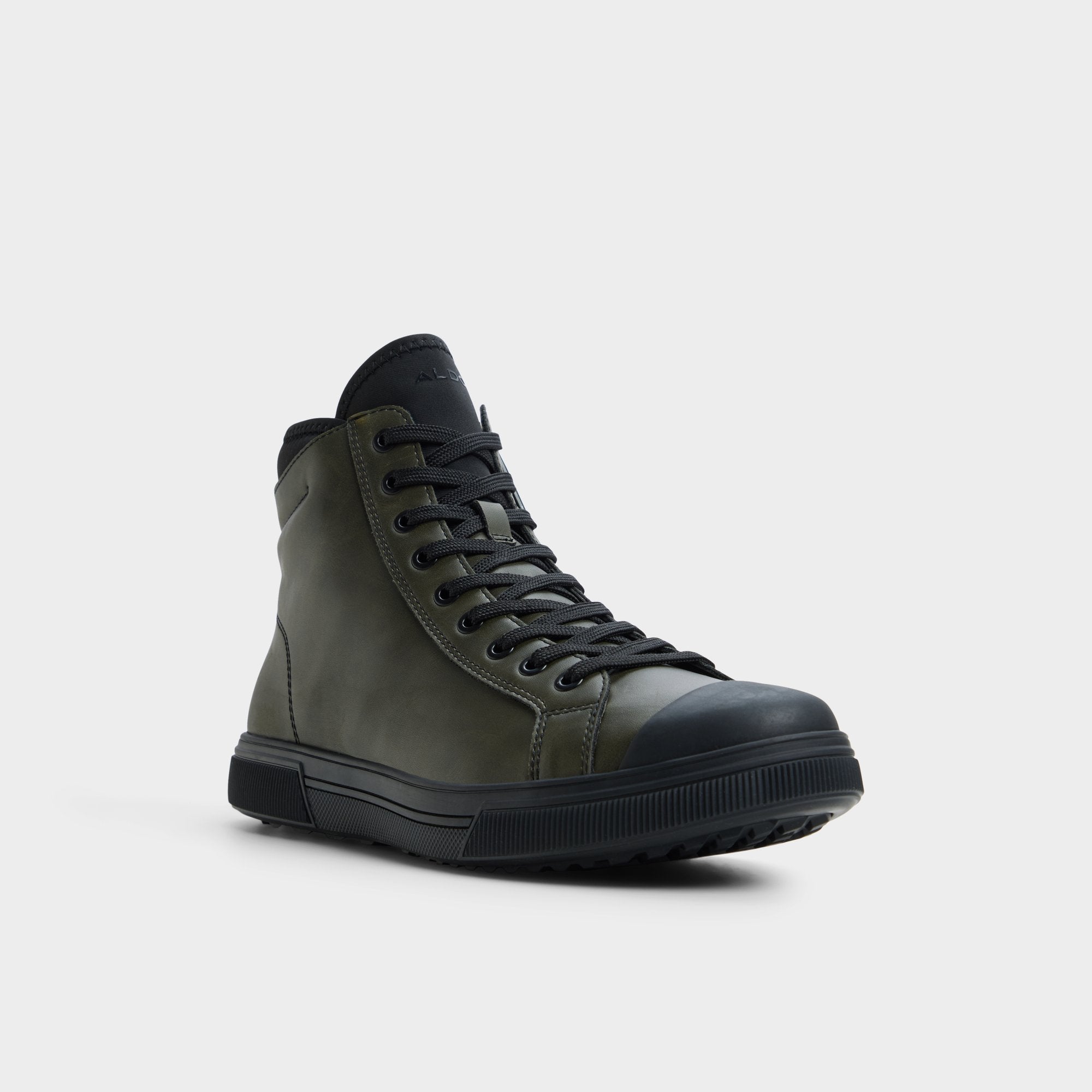 ALDO Esttanqueiro bottines cuir beige hiver talon plat