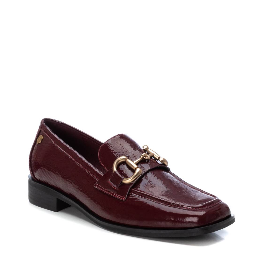 Carmela 16114902 Mocassins Femme Rouge Verni Plat