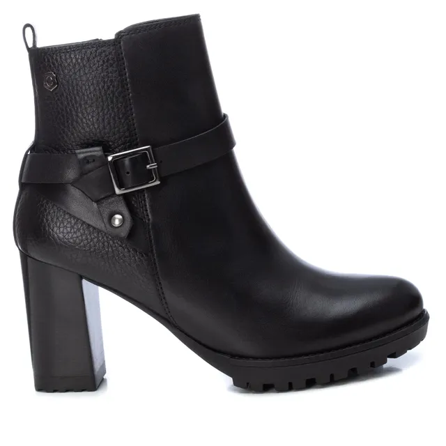 Carmela 16005602 bottine cuir noir talon 8 cm