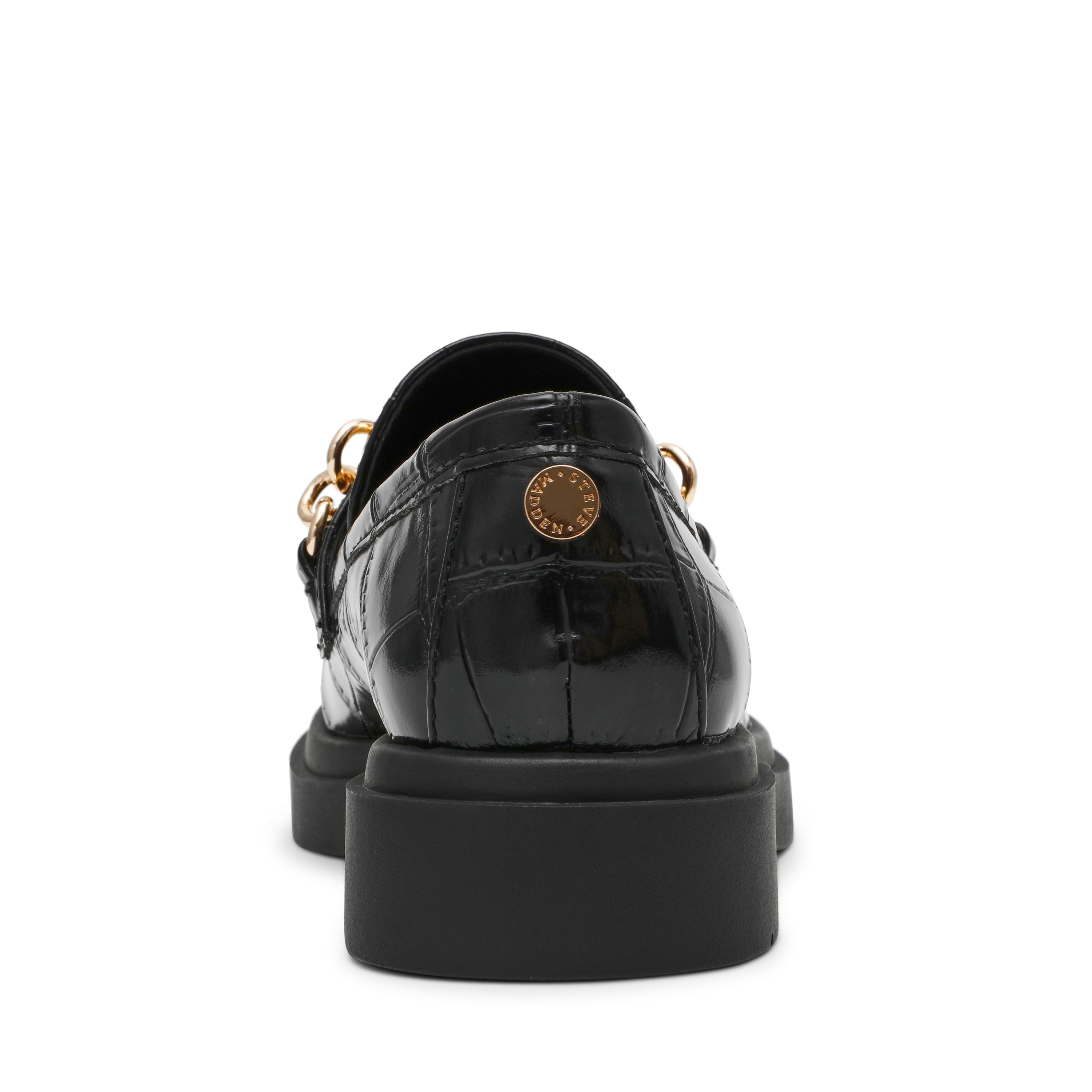 Steve Madden Pre-Launch ballerine noire croco synthétique
