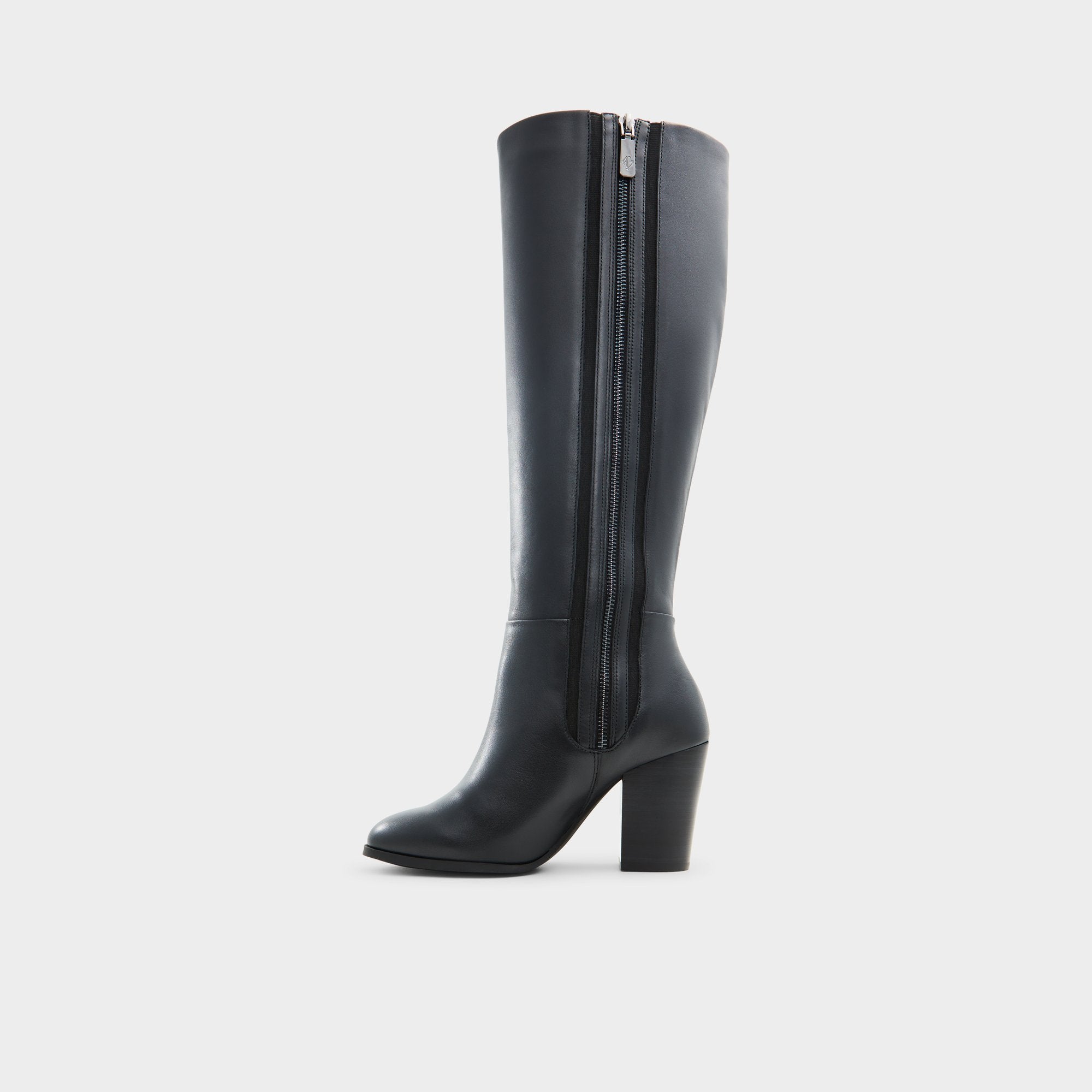 ALDO Belide-wc bottes hautes noires mollet large