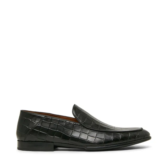 Steve Madden Sutton-C mocassin cuir noir homme