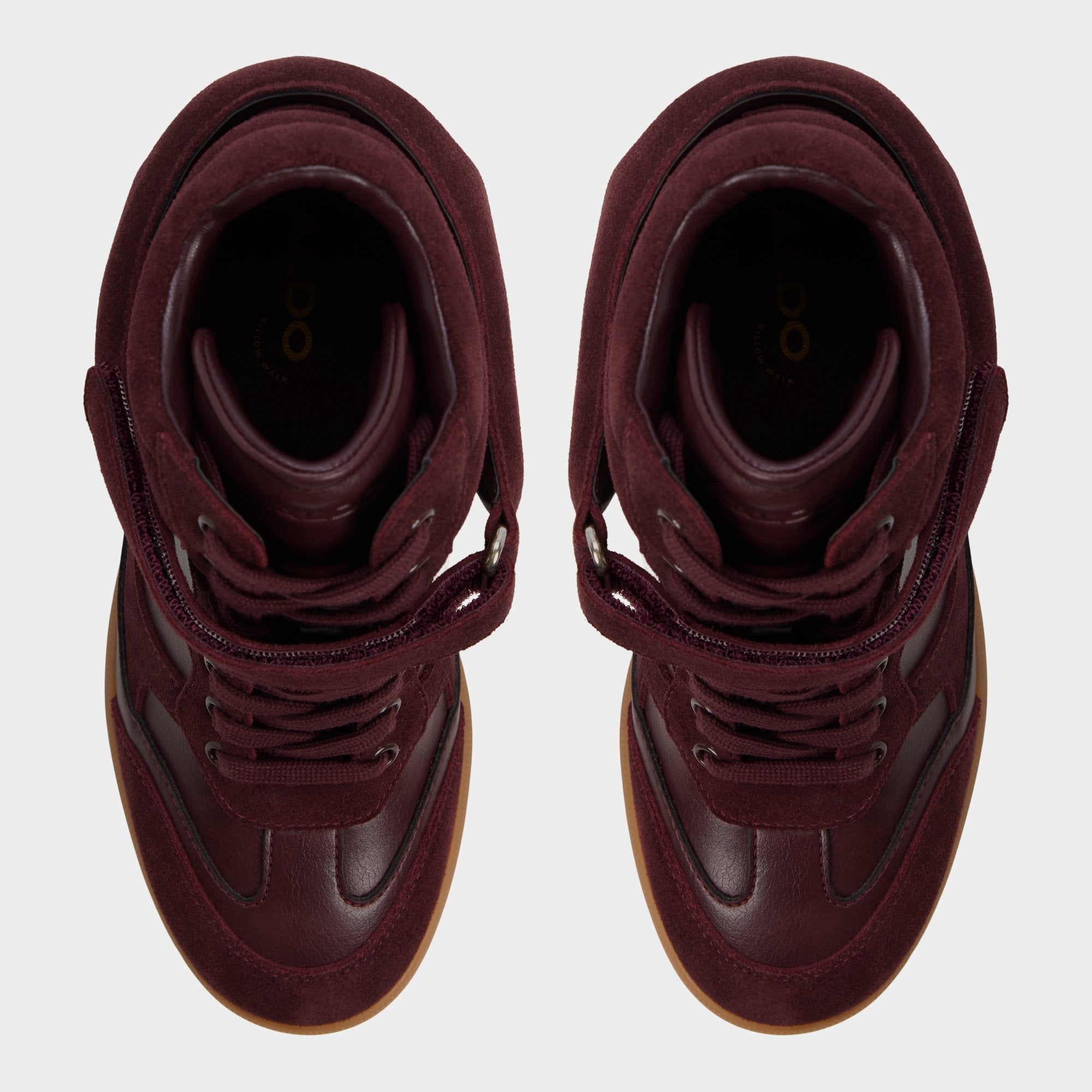 ALDO Belisse sneakers bordeaux talon compensé