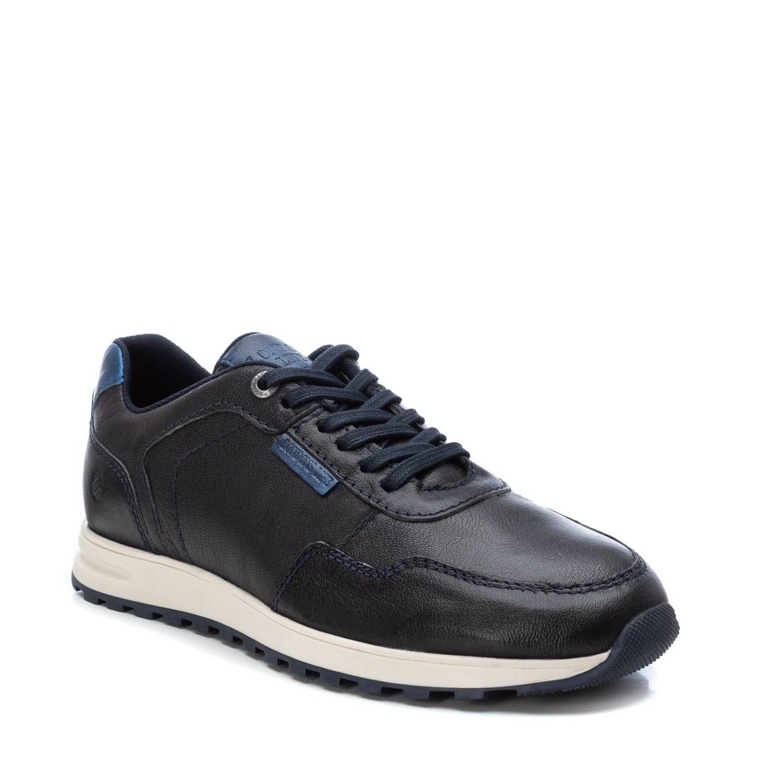 Carmela 16111403 baskets homme cuir bleu