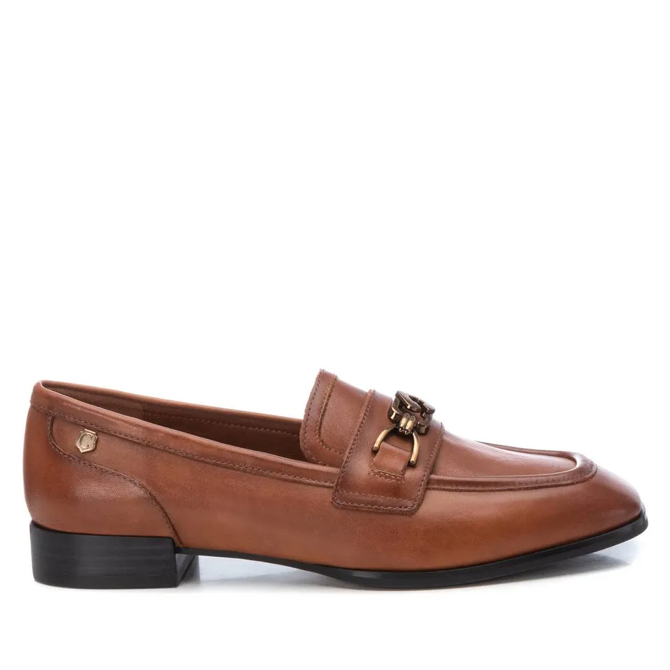 Carmela 16198603 mocassins cuir marron talon plat