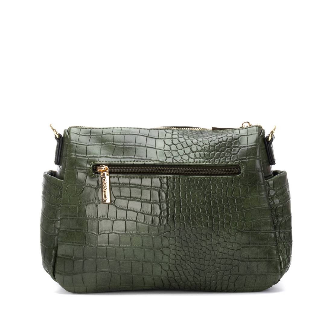 Carmela 18617101 sac bandouliere kaki effet croco