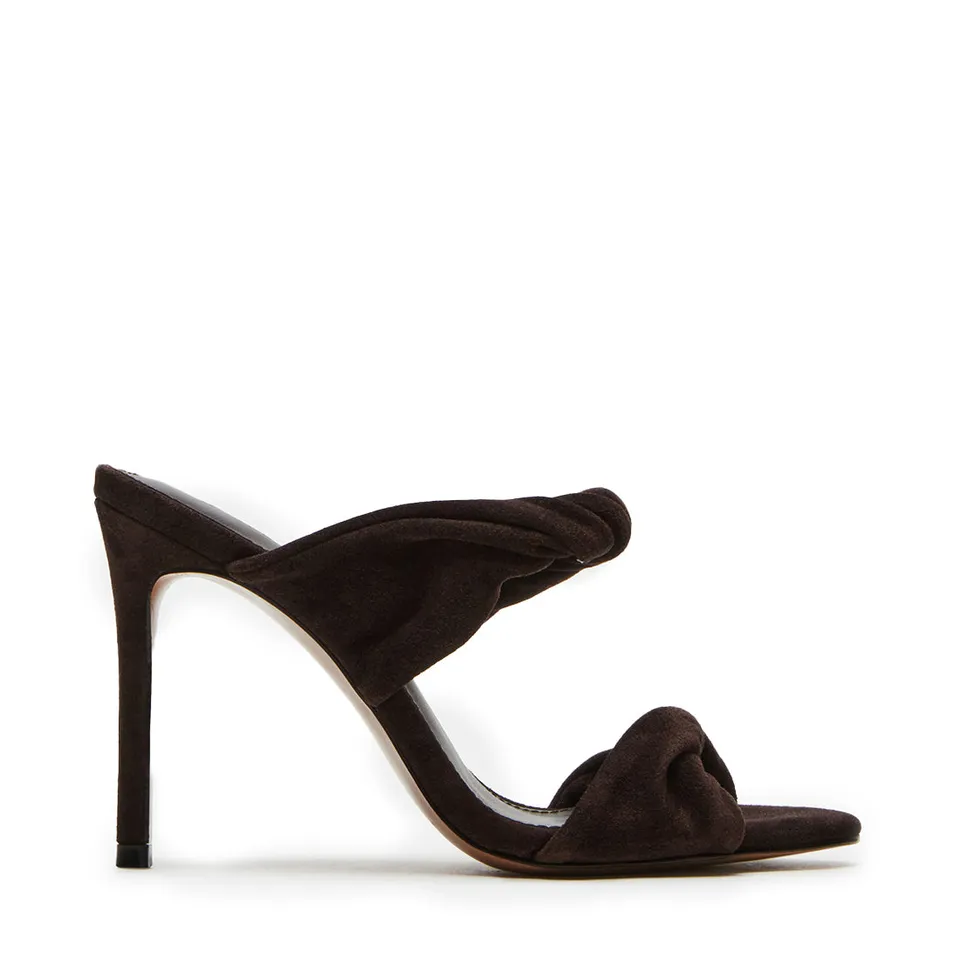 Steve Madden Trophy sandale talon daim marron