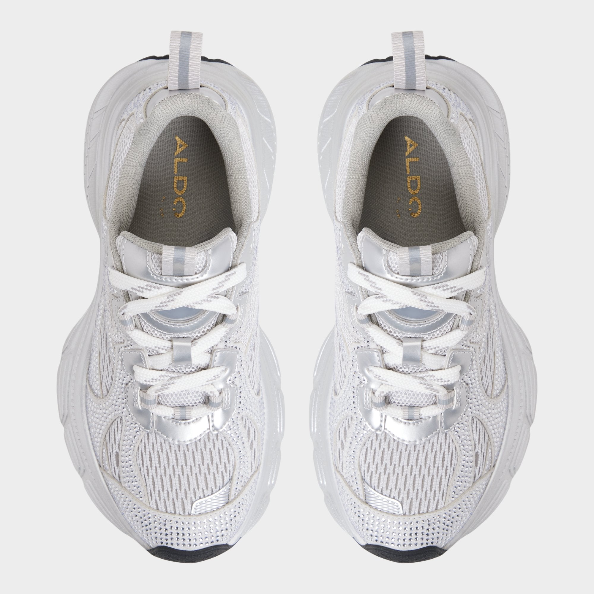 ALDO Powerplay baskets femme argenté