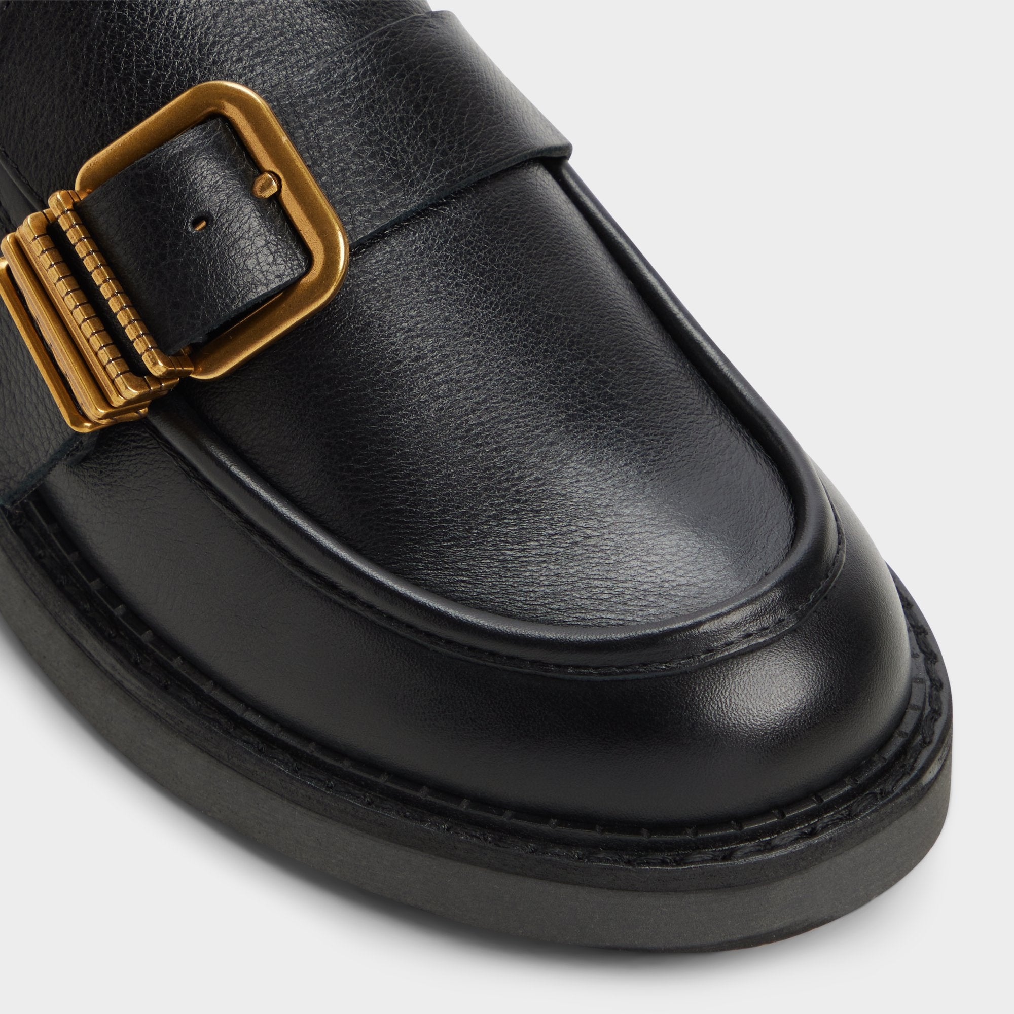 ALDO Kalya mocassins cuir boucle dorée