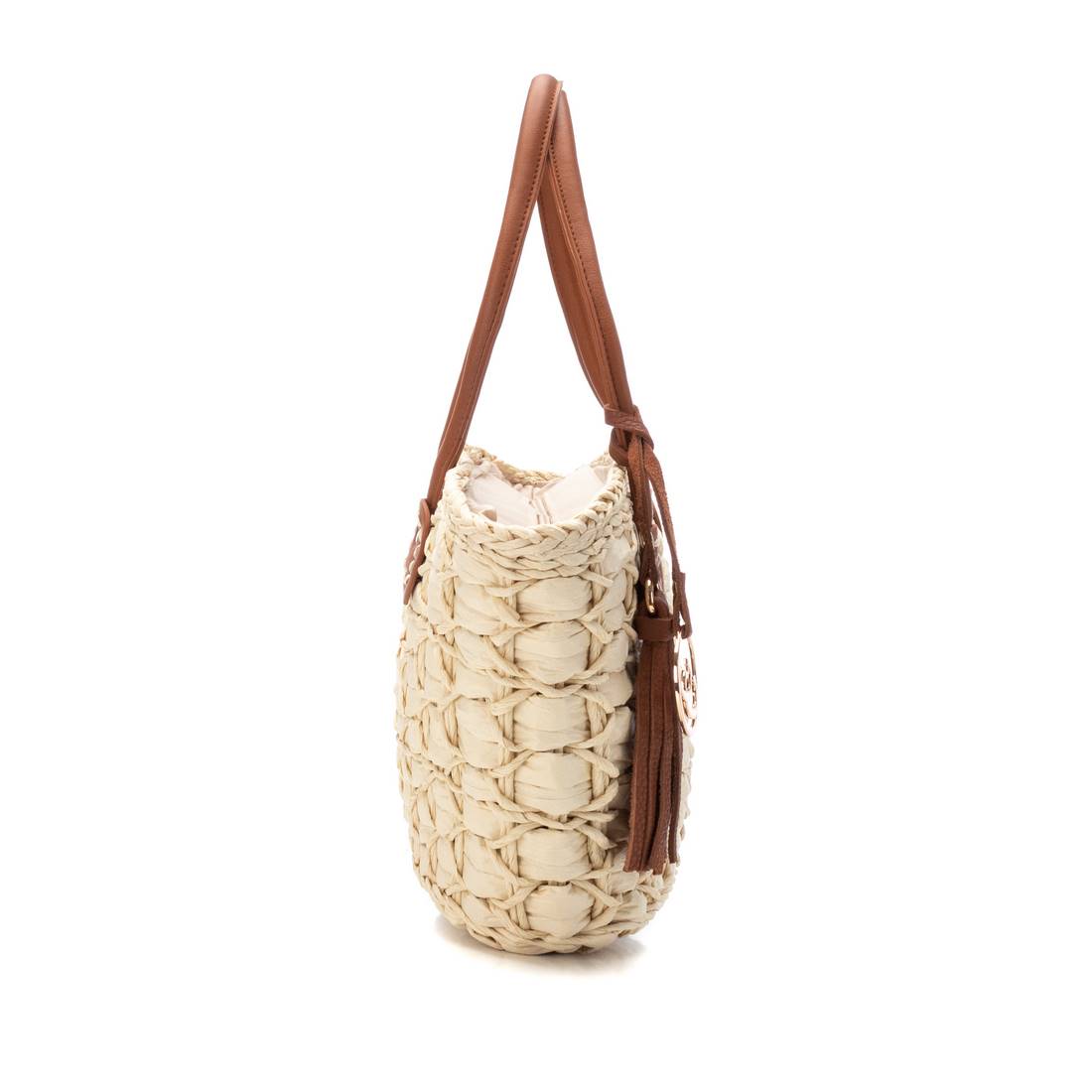 Carmela 18609802 sac femme rafia marron 40 cm