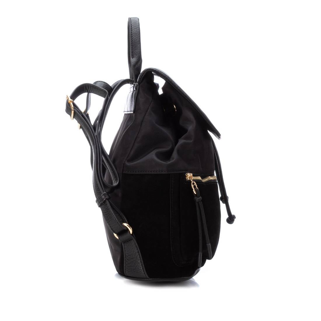 Carmela 18611501 sac à dos femme noir textile