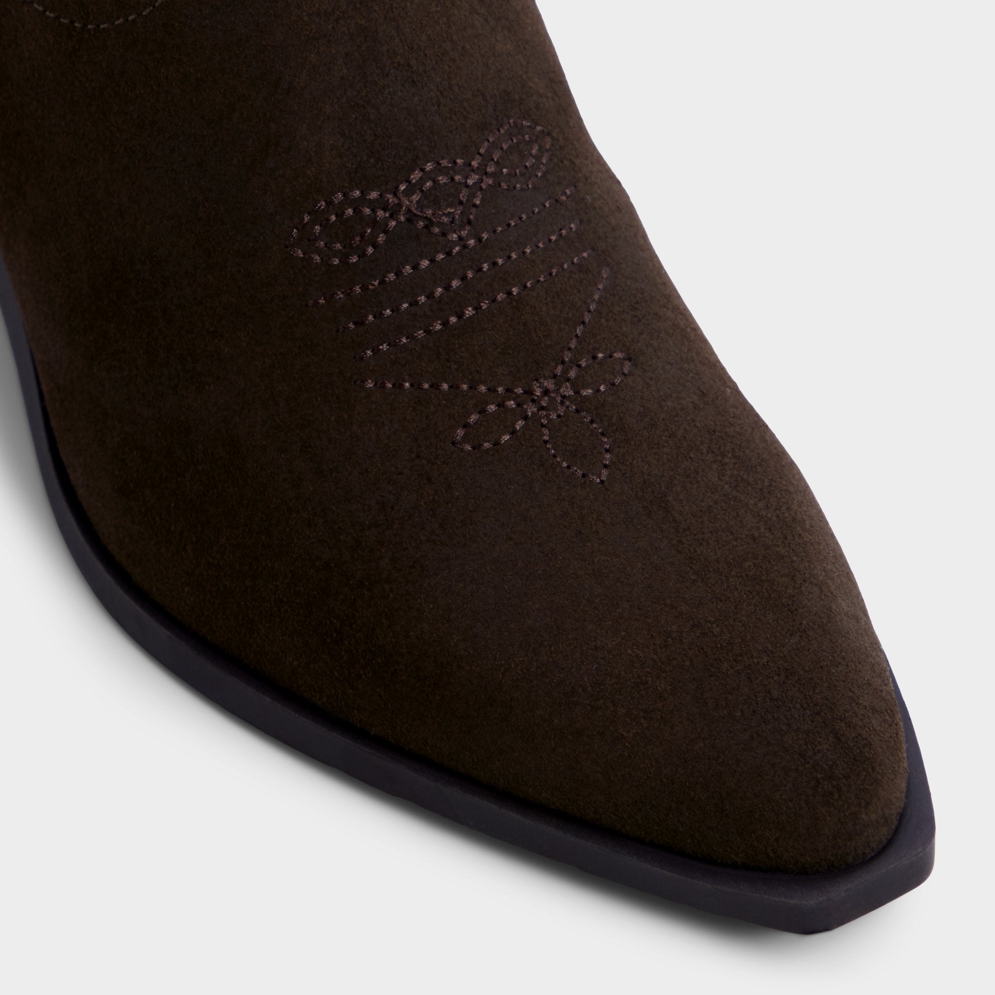 ALDO Ybe bottes western daim talon bloc