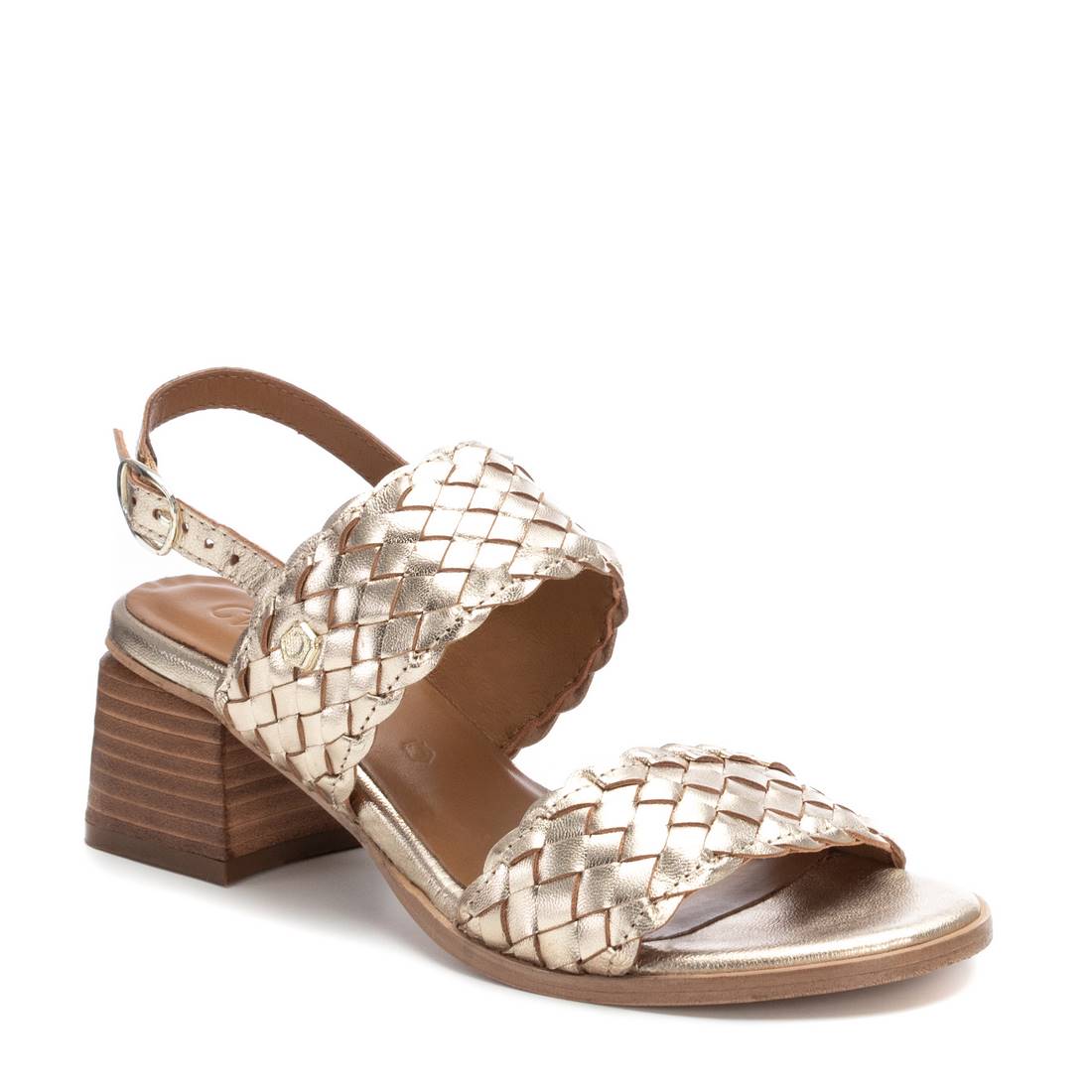 Carmela 16238101 sandales cuir doré talon 6 cm