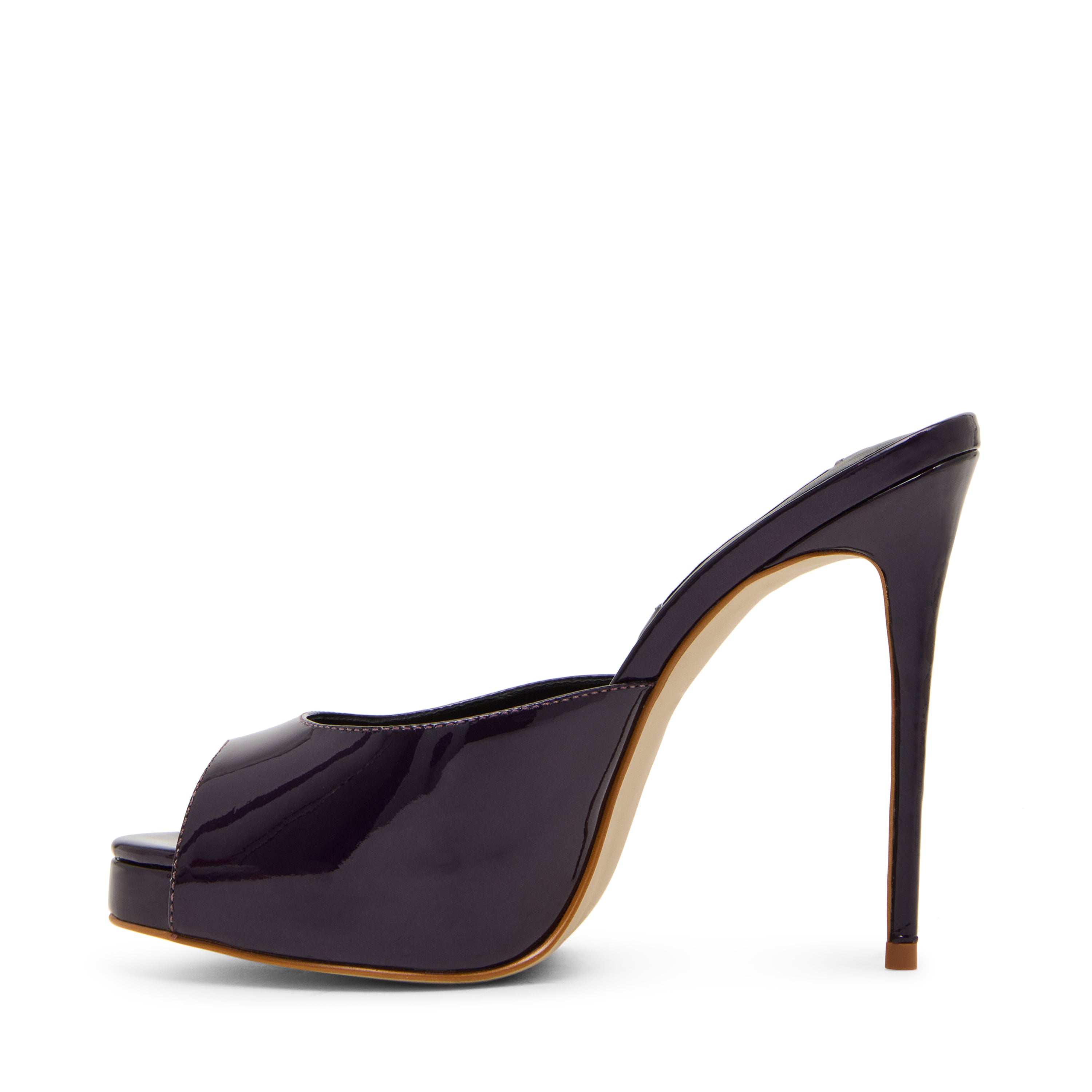 Steve Madden Distract mule femme vernis prune