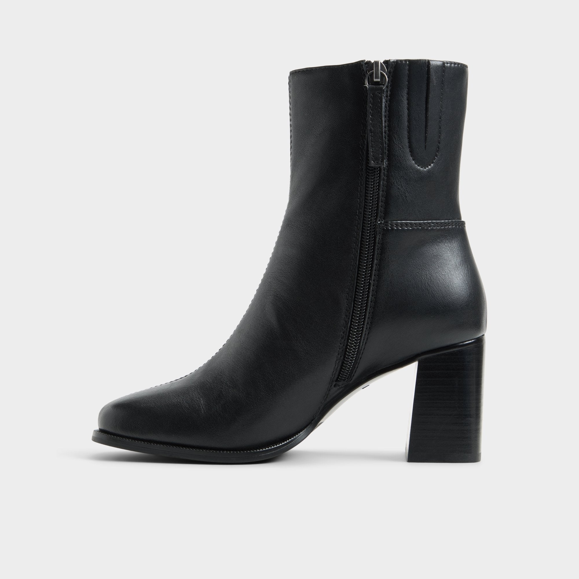 ALDO Marllie bottines noires talon bloc zip
