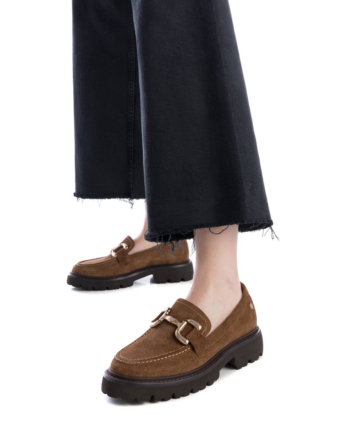 Carmela 16195202 mocassins femme suède marron