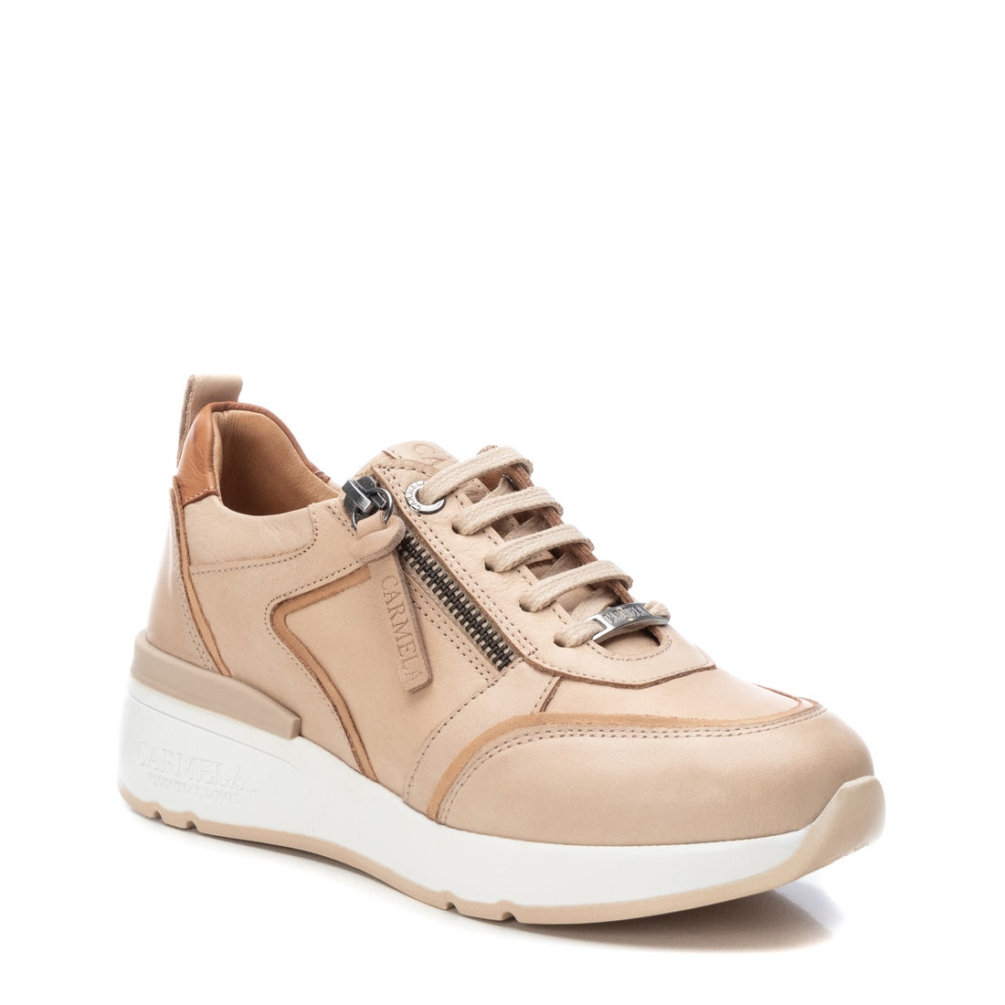 Carmela 16020807 basket femme marron cuir