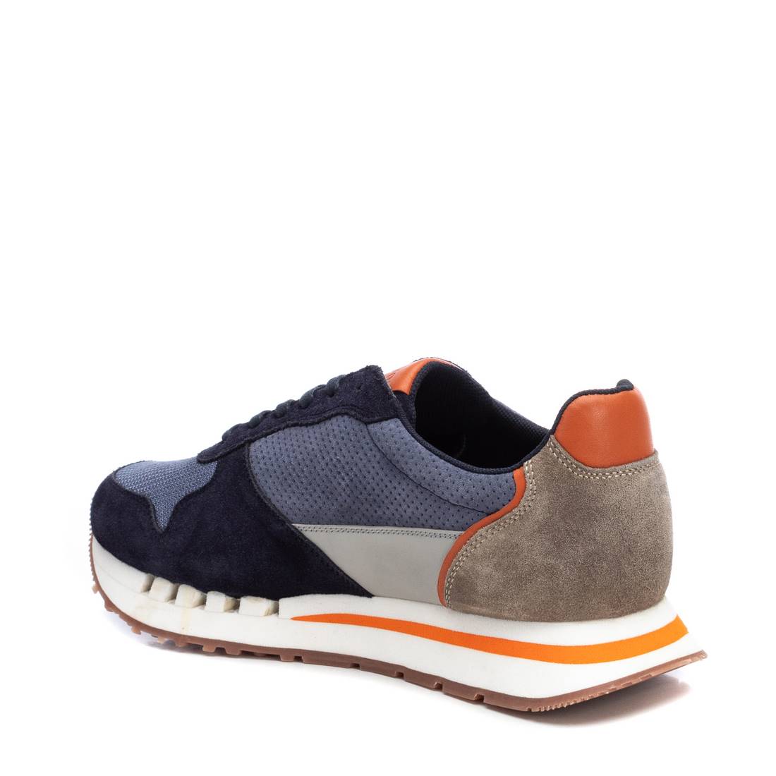 Carmela 16081603 sneakers homme cuir bleu à lacets