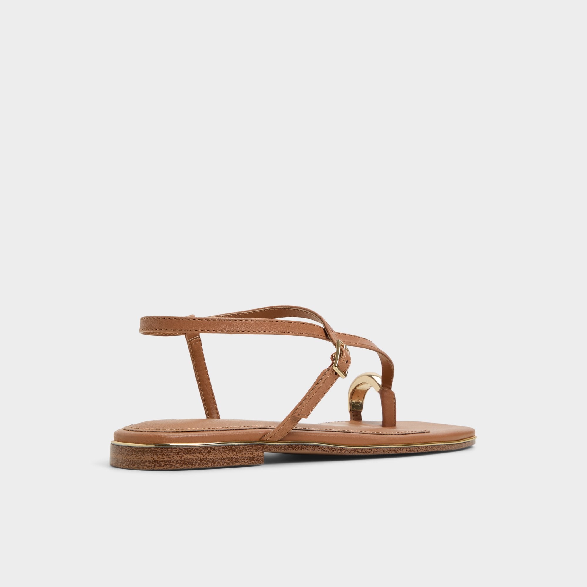 ALDO Jomalina sandales plates marron femme