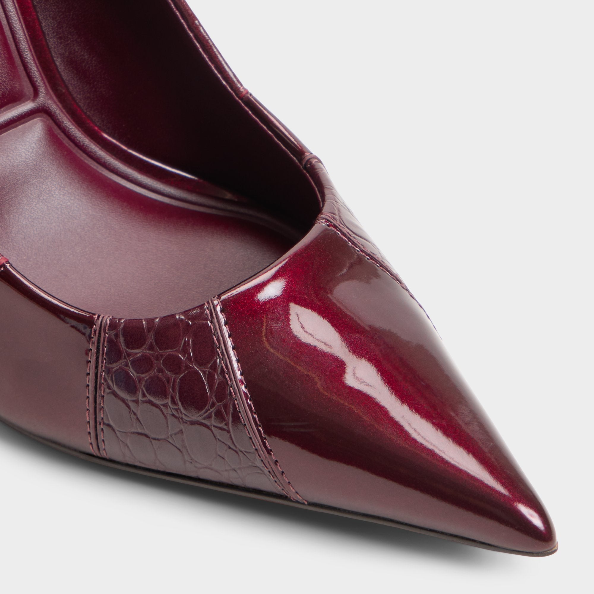 ALDO Stasyamix escarpins bordeaux talon aiguille