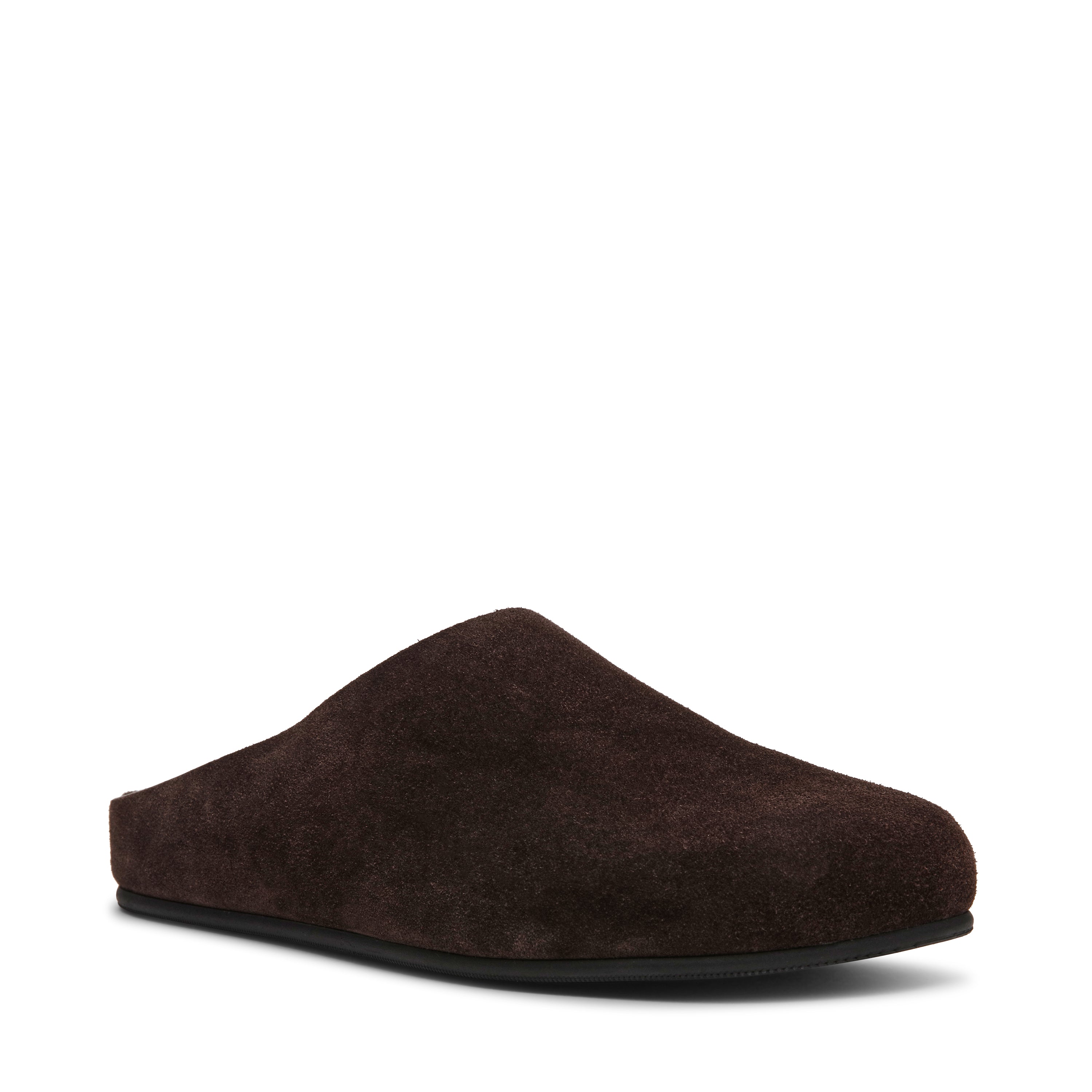 Steve Madden Fern mule daim marron plate 1,5 cm