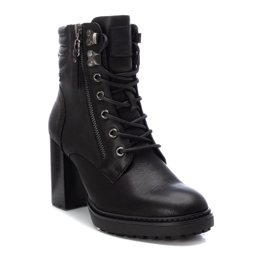 Carmela 16117801 bottine noire cuir talon 8 cm