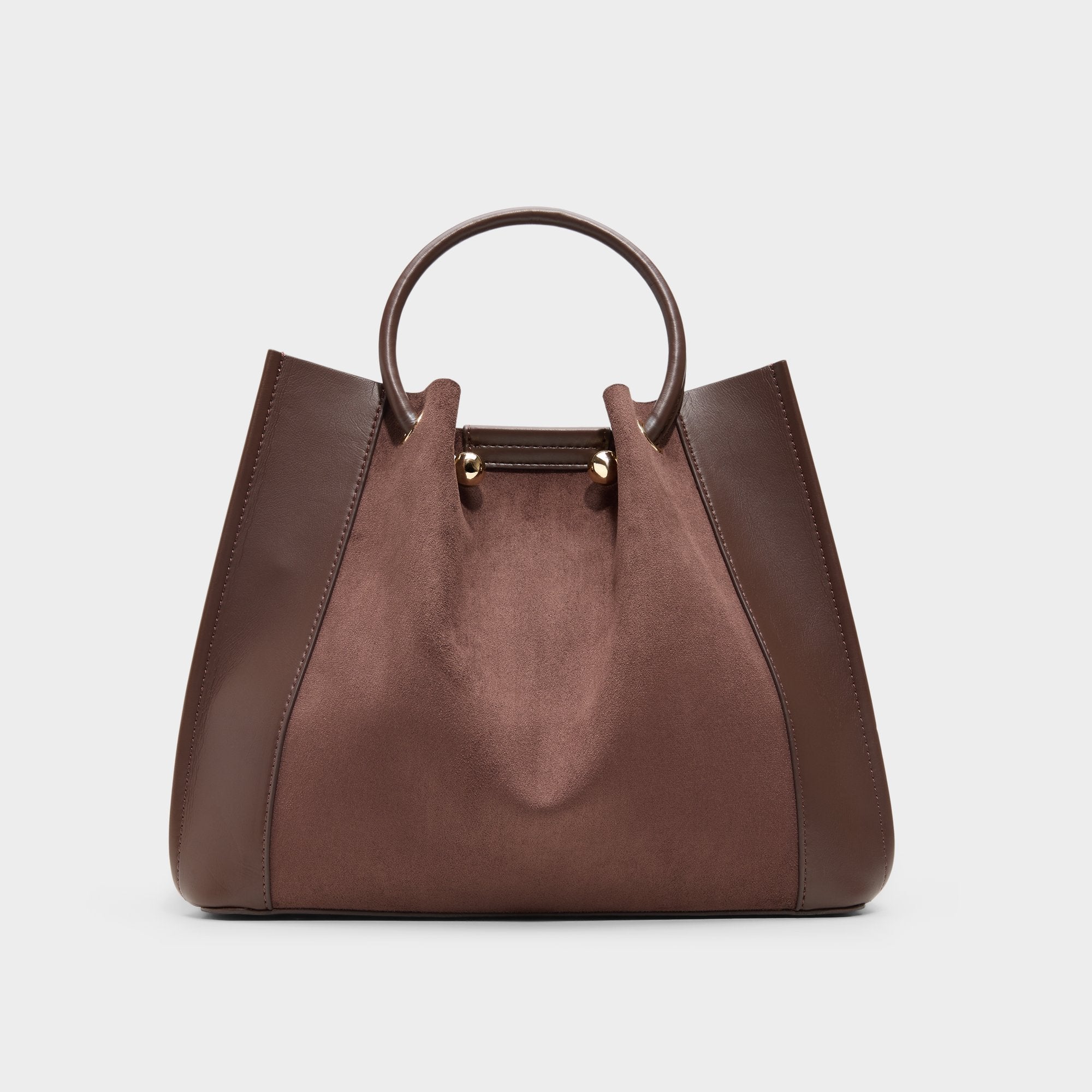 ALDO Maxiaa sac seau femme marron suède