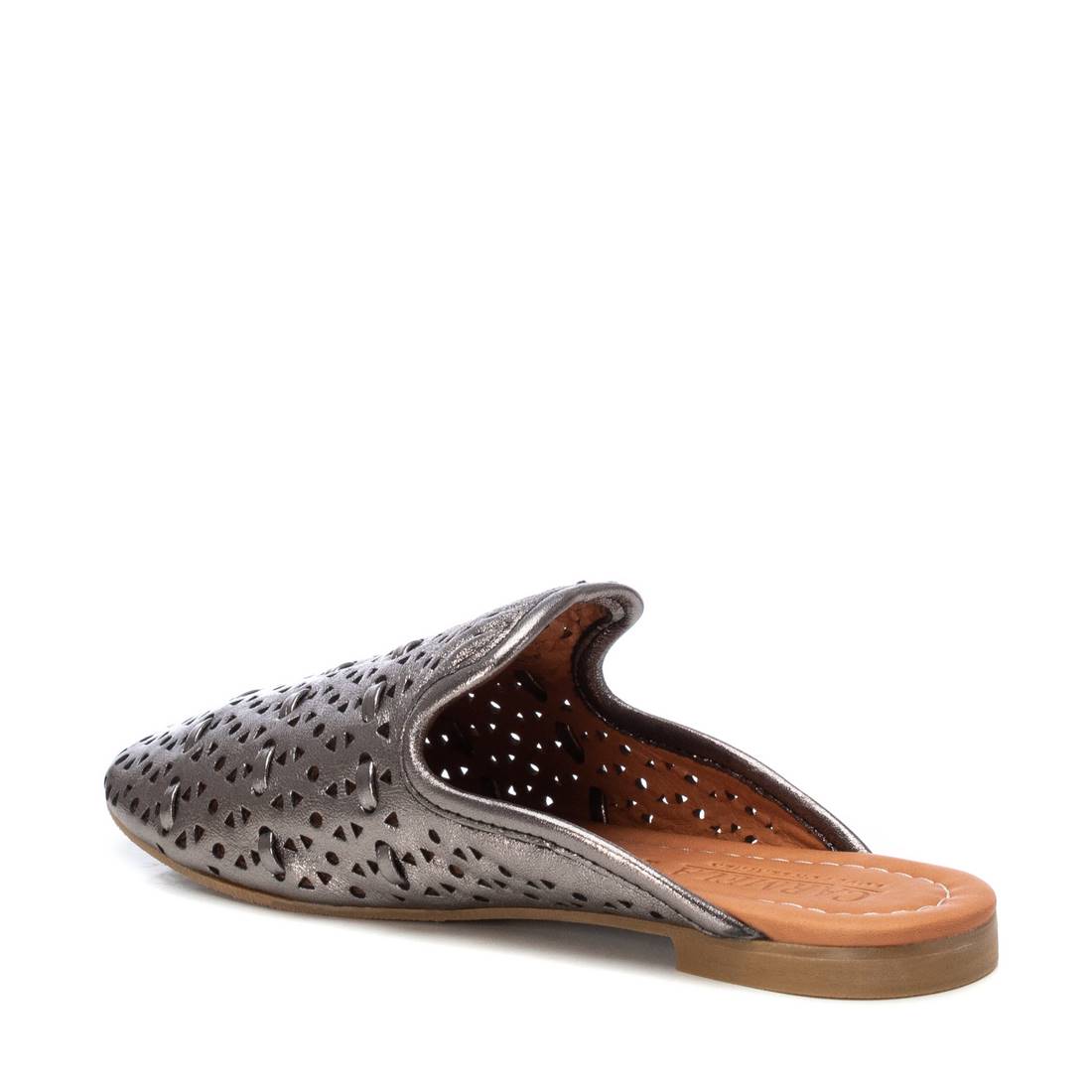 Carmela 16158504 sabots femme gris cuir véritable
