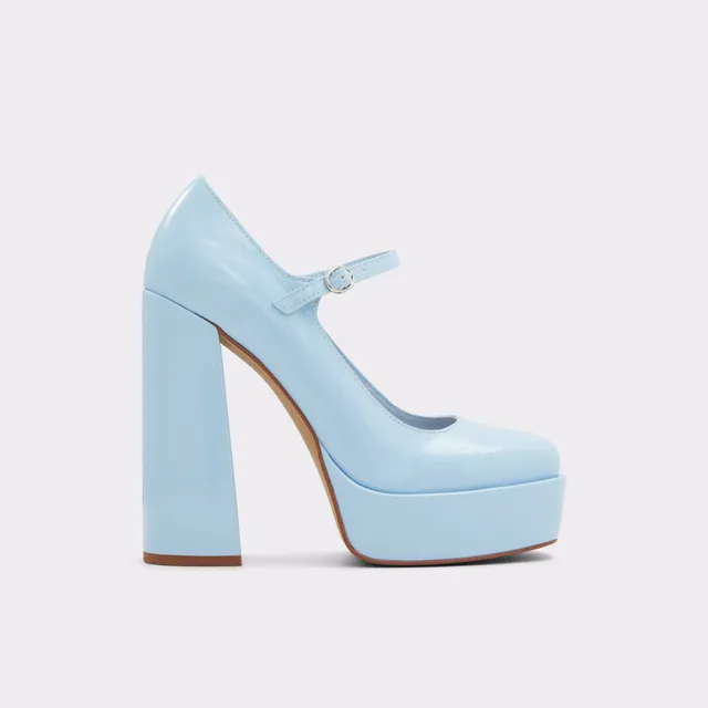 ALDO Anjie sneakers Mary Jane compensées bleues