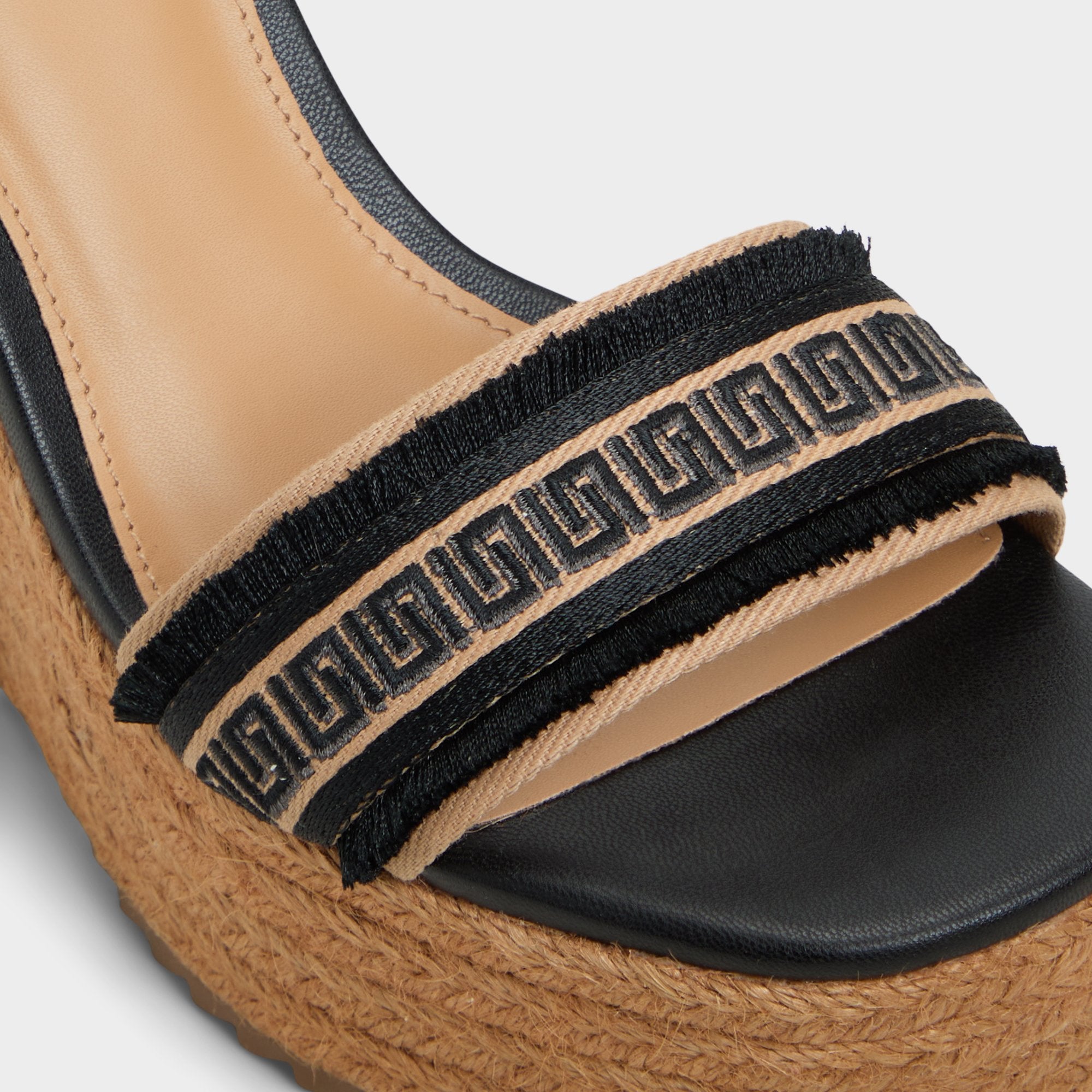 ALDO Aberitram espadrilles compensées tressées
