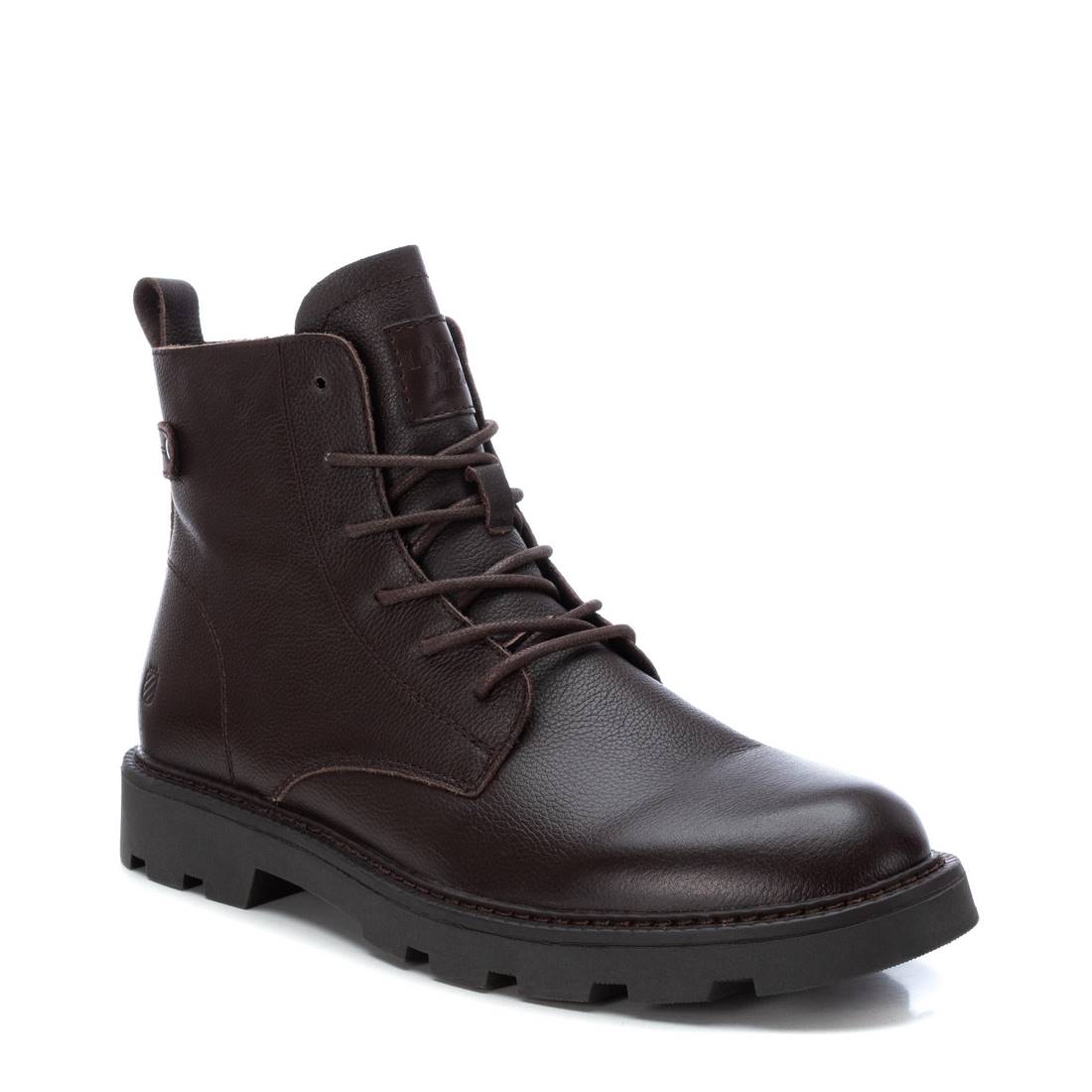 Carmela 16121902 bottines homme marron cuir lacets