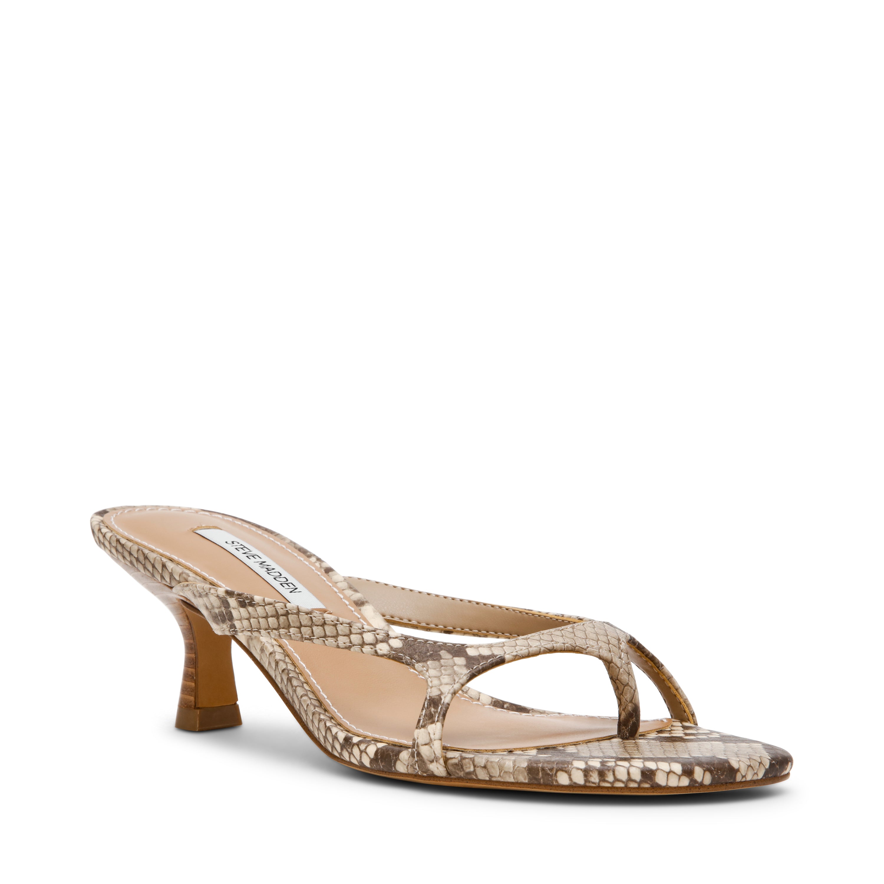 Steve Madden Brienna sandales serpent talon 4 cm
