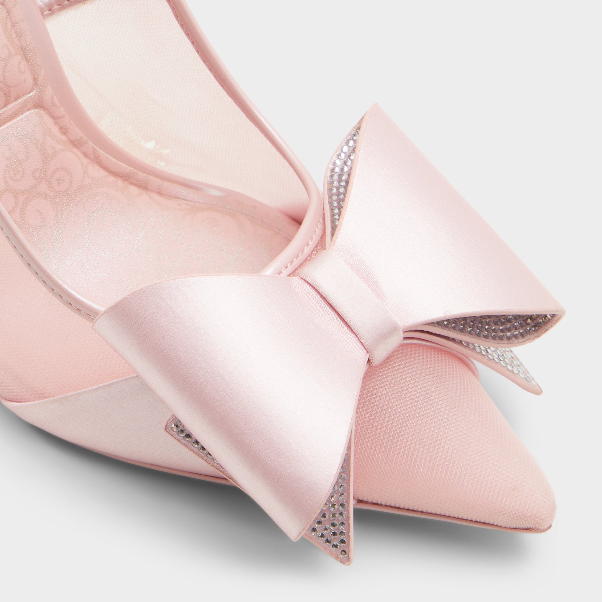 ALDO Amazafying escarpins rose nœud satin