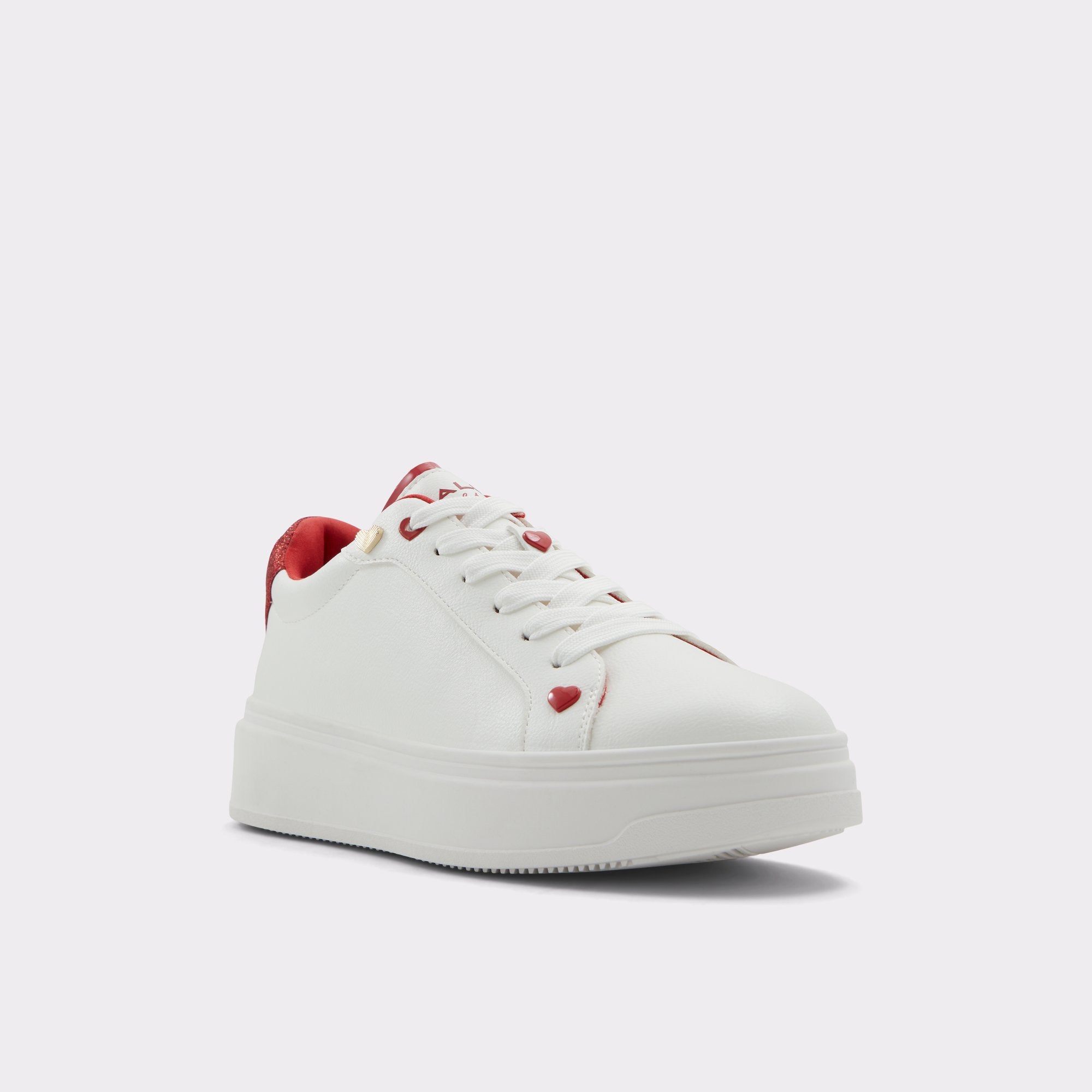 ALDO Rosecloud baskets basses roses coeur