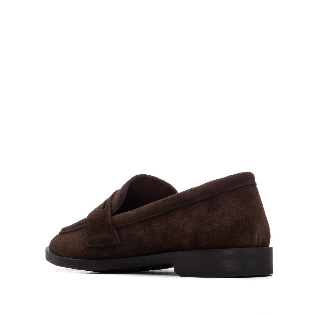 Carmela 16429001 mocassin cuir marron plat confort