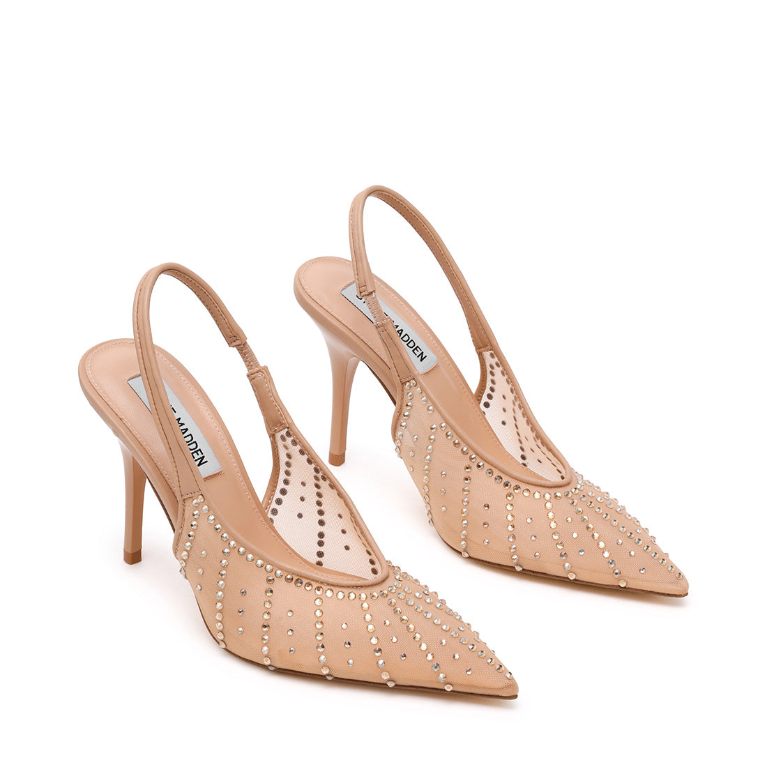 Steve Madden Aaisha escarpins blush mesh talon 8 cm
