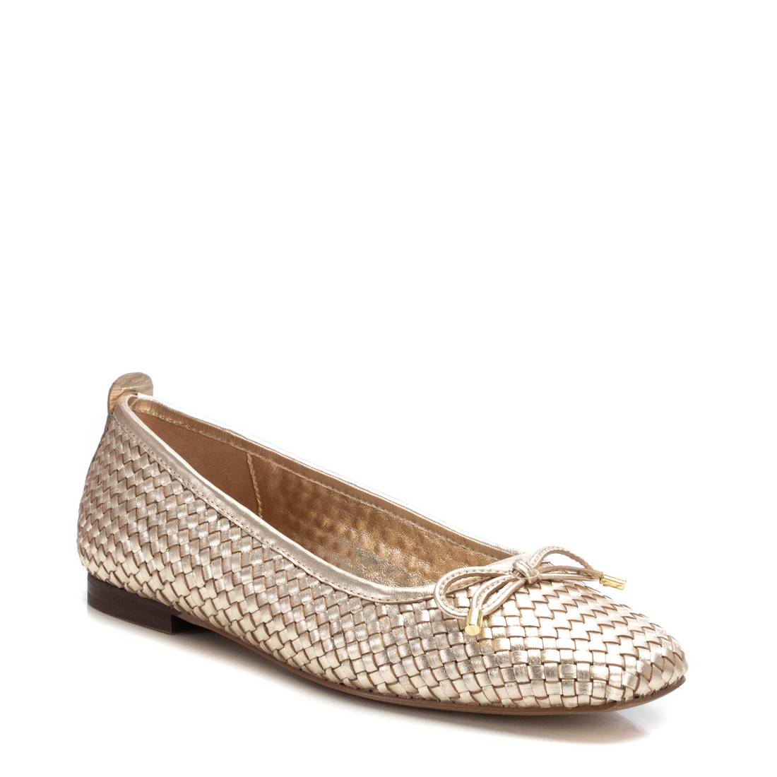 Carmela 16231305 ballerine femme cuir doré ajourée