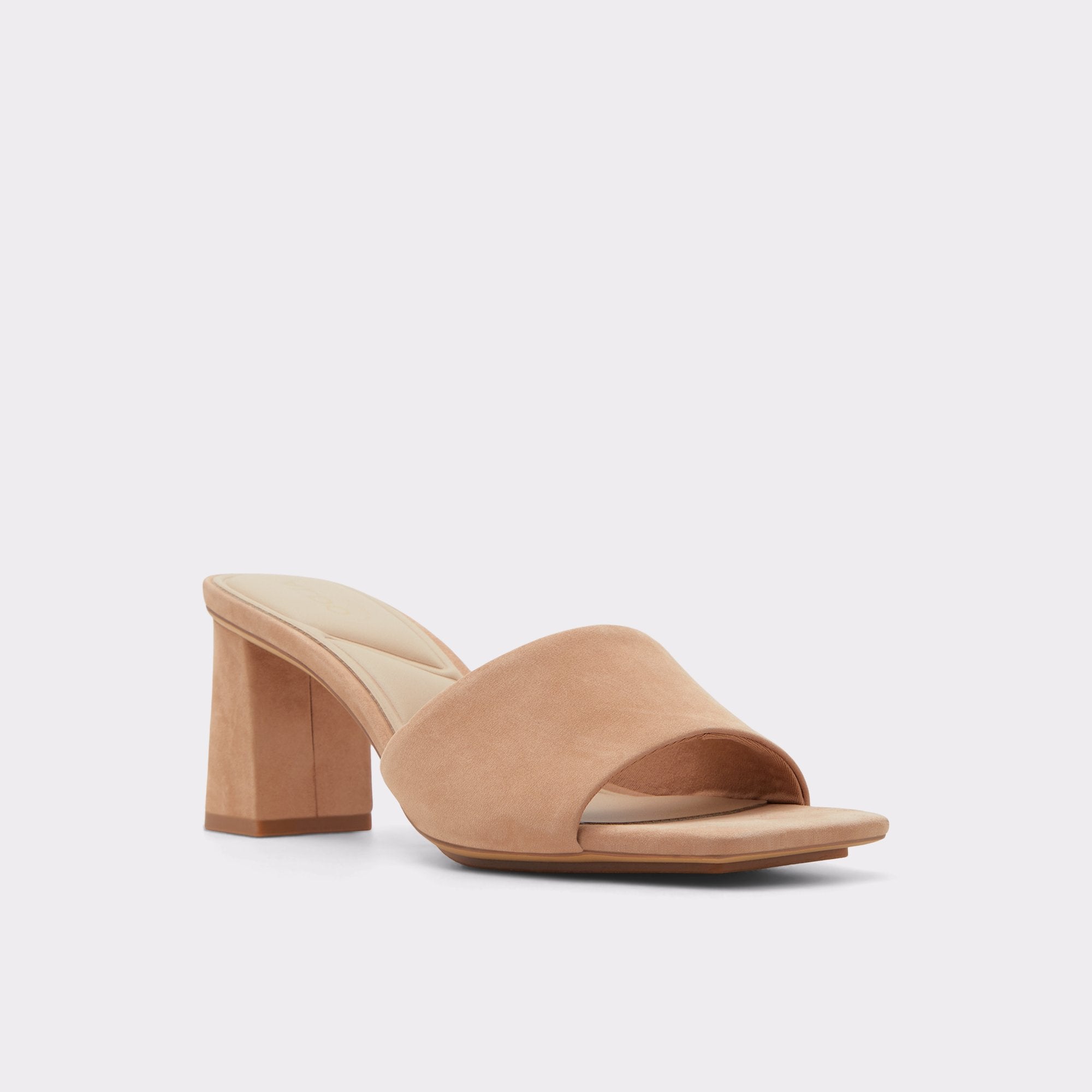 ALDO Vidish mules talon bloc marron