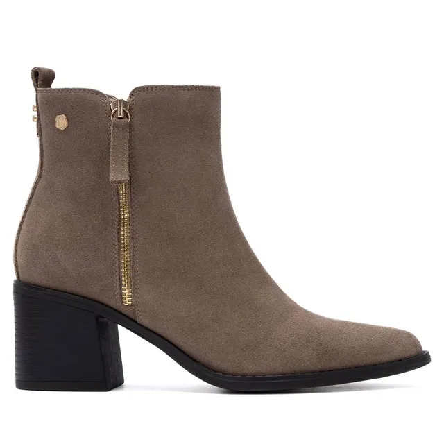 Carmela 164257 16425703 bottine taupe talon moyen