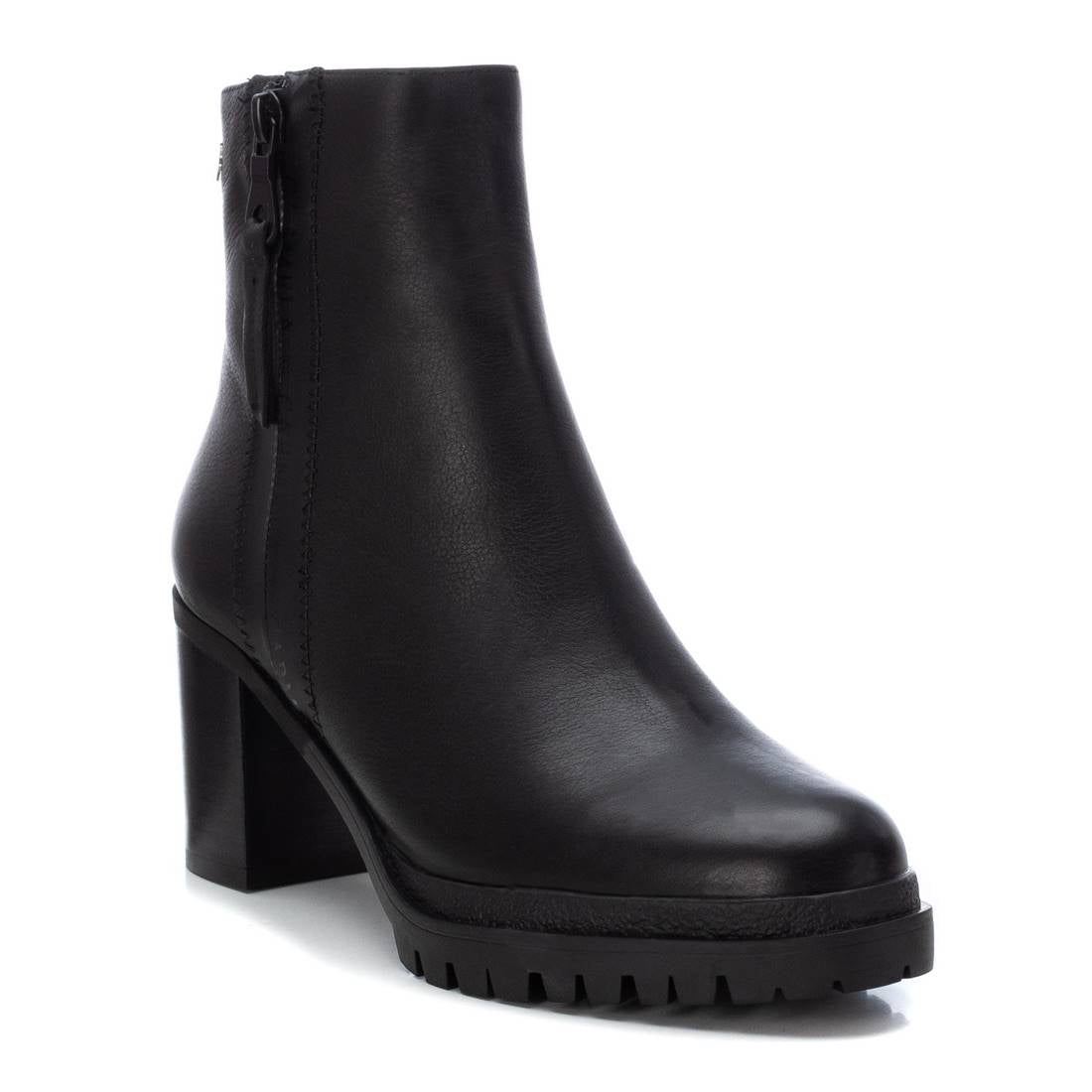 Carmela 16030501 bottines cuir noir talon 8cm