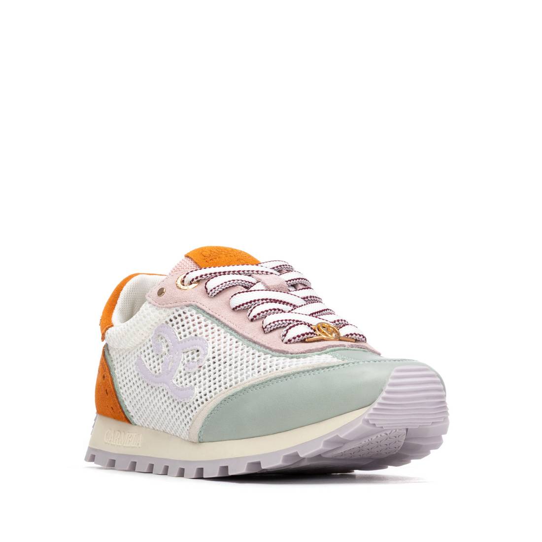 Carmela 16321303 baskets femme vert textile