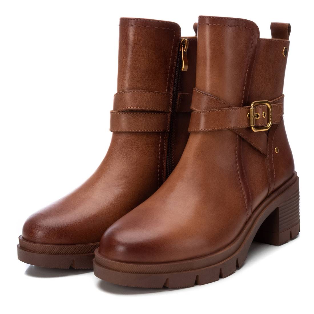 Carmela 16197301 bottines femme marron cuir talon 7 cm