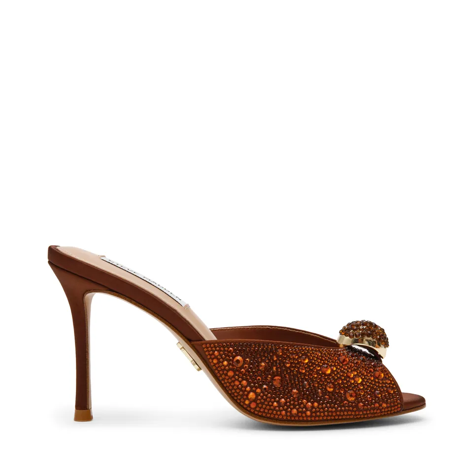 Steve Madden Regalia mule marron bronze talon