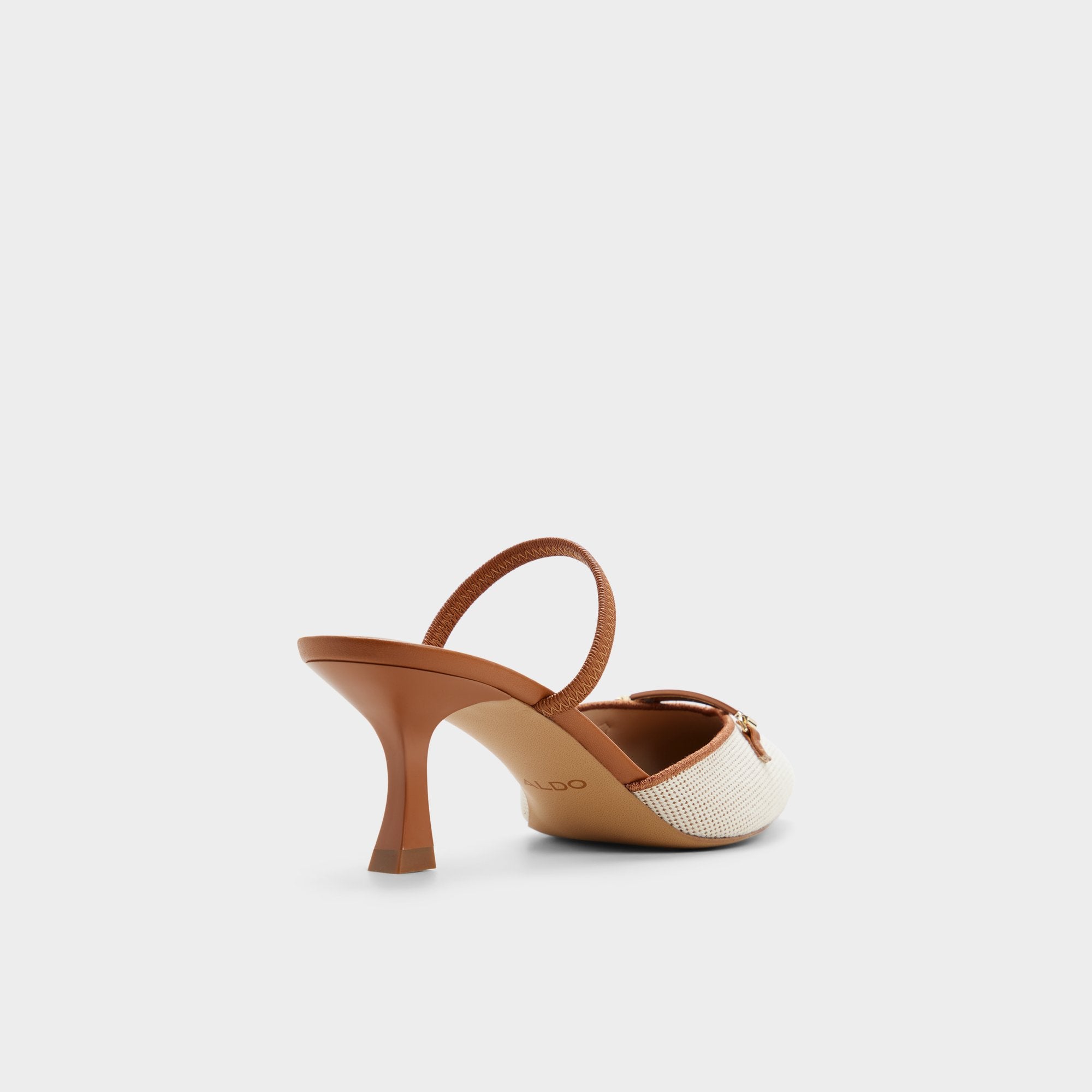 ALDO Nailah escarpins slingback beige petit talon
