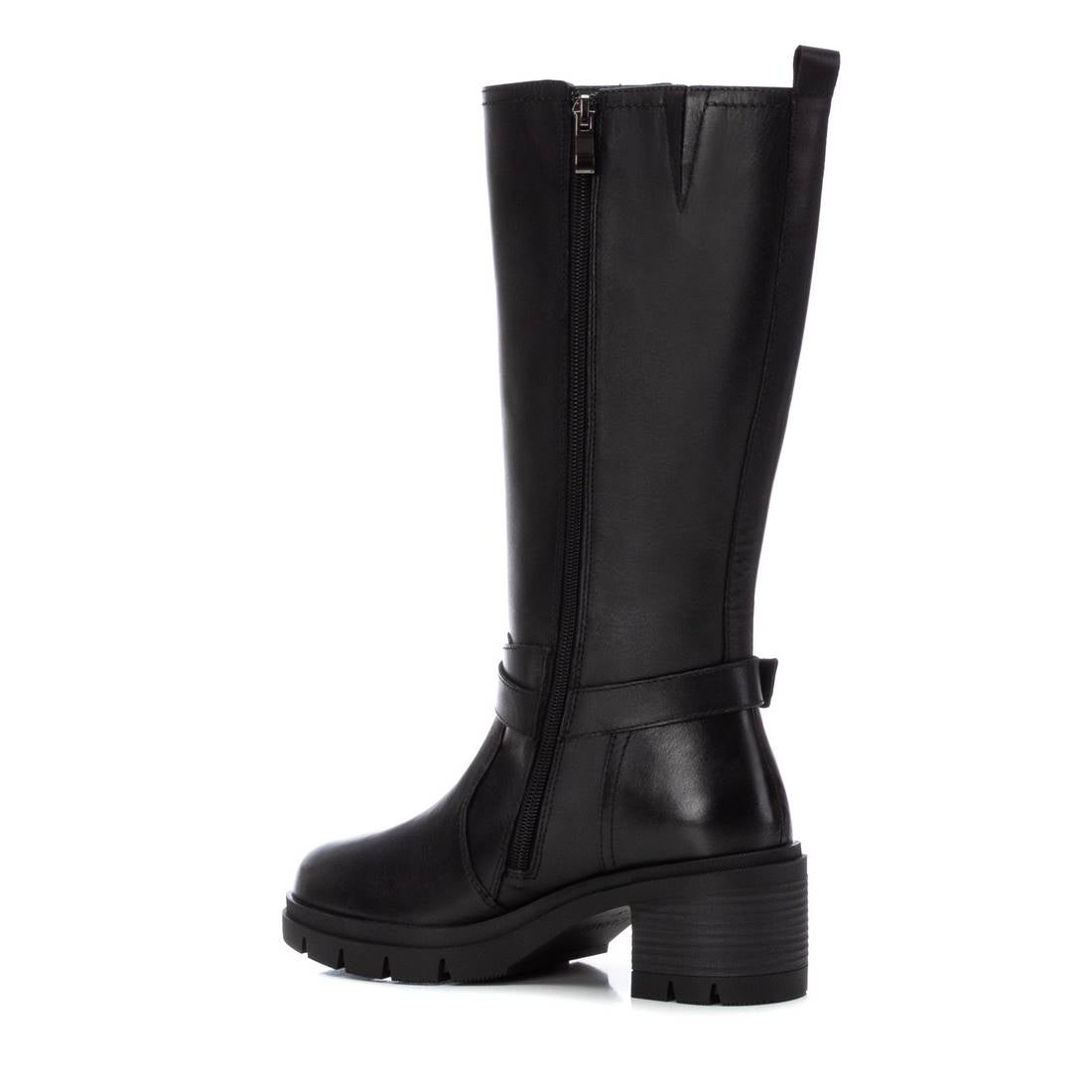 Carmela 161976 16197602 bottes motardes femme noir talon 7 cm