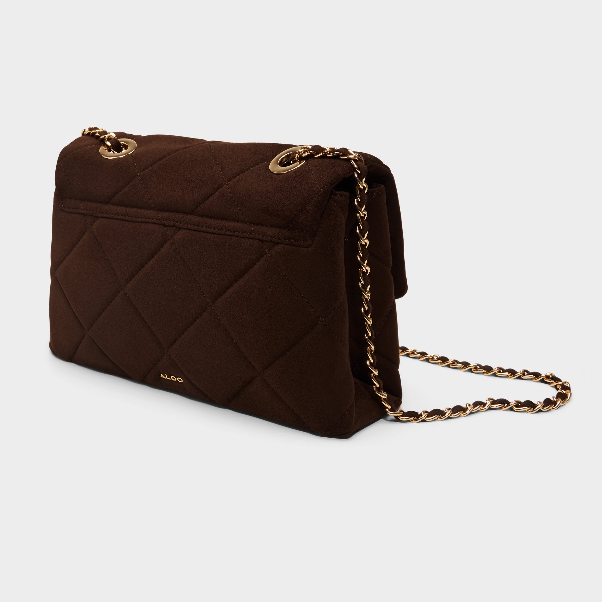 ALDO Goldenshinerr sac bandoulière marron